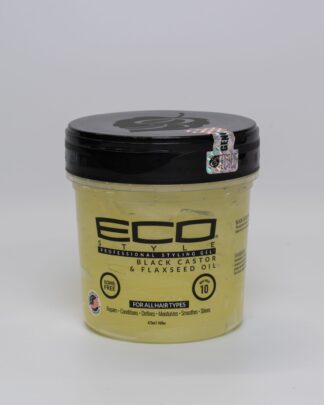 Eco Black Castor Oil & Flaxseed Oil Styling Gel