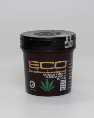 Eco Cannabis Sativa Oil Black Castor Oil Olive Oil Styling Gel